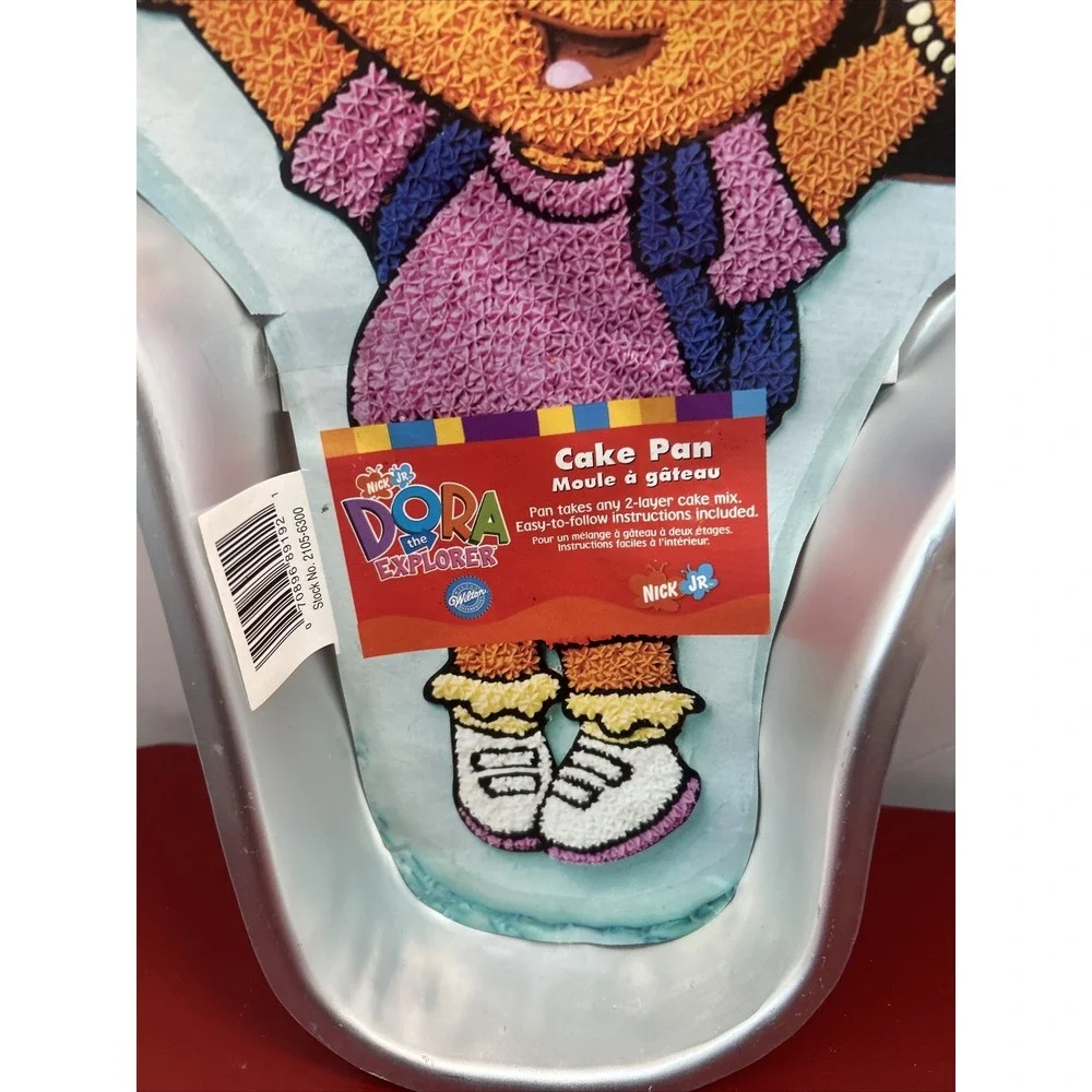 2003 Wilton‎ Dora The Explorer Cake Pan With Insert 2105-6300